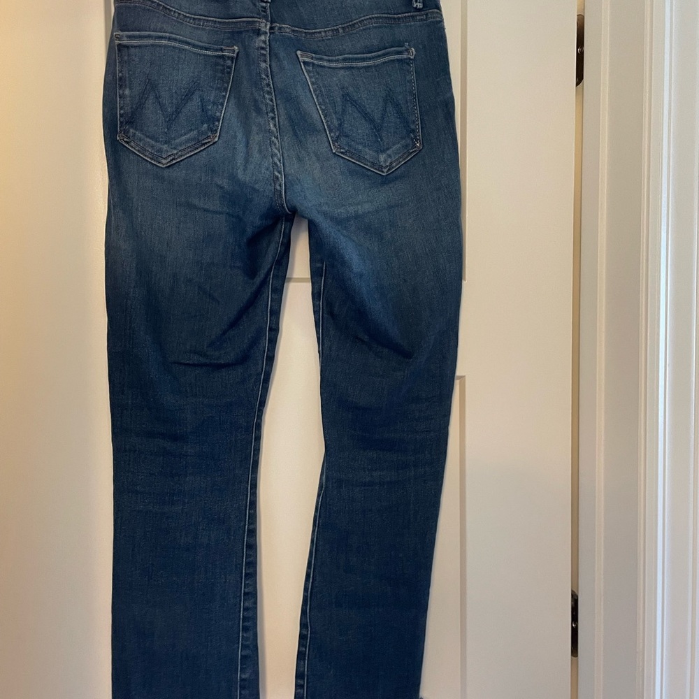 Mother Insider Crop Step Fray size 28.